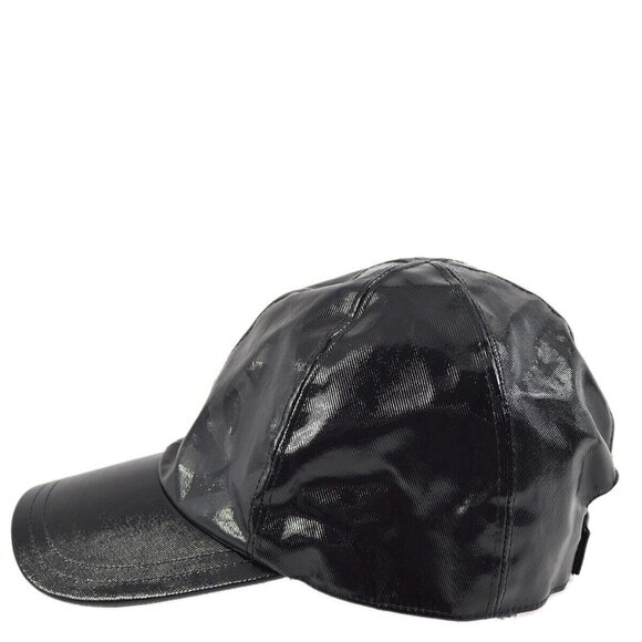 Chanel Sport Line Cap Hat Black #M Small Good - Picture 11 of 12